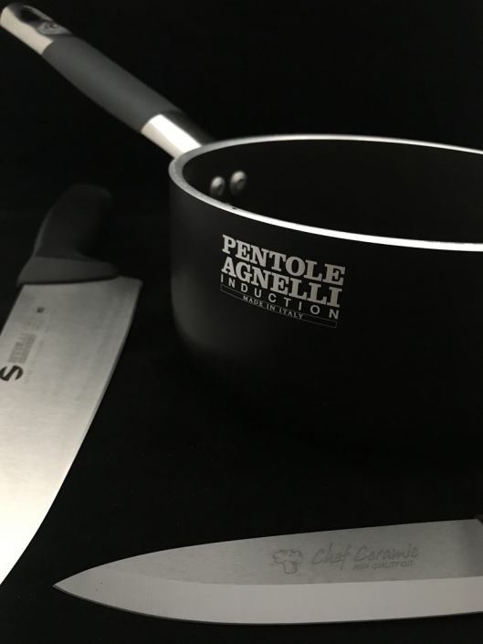 Pentole e coltelli professionali